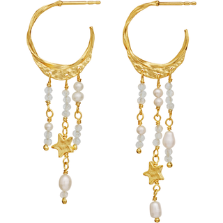Helem Øreringe, Gold Plated