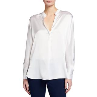 Vince Silk satin blouse - white - M