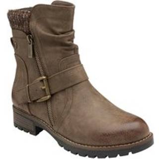 Lotus Lotus Natural Zip-Up Mid-Calf Boots