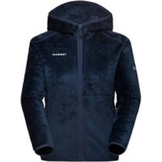 Mammut Women's Innominata Midlayer Hooded Jacket Fleecejakke Damer størrelse XS farve blå