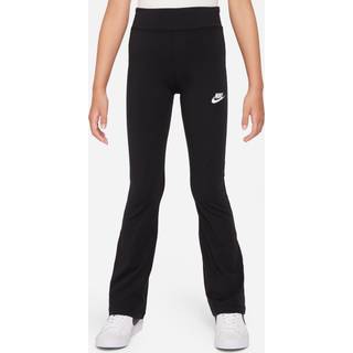 Højtaljede Nike Sportswear Classic-leggings med svaj til piger - sort - M
