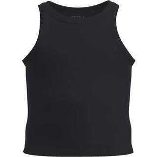 Ribstrikket Kort Top
