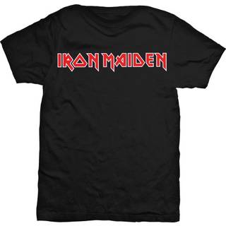 Iron Maiden Skjorte Logo Unisex Black L