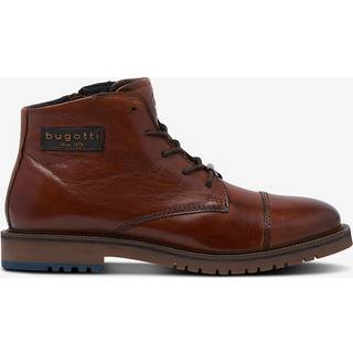 bugatti Herren Desert Boots braun, cognac Glattleder