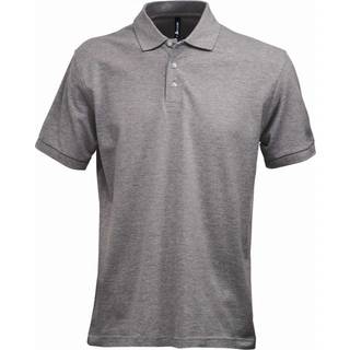 FRISTADS® Acode GRÅMELERET Heavy Oekotex® Polo-shirt K/Æ (230 g/m²) Str. M