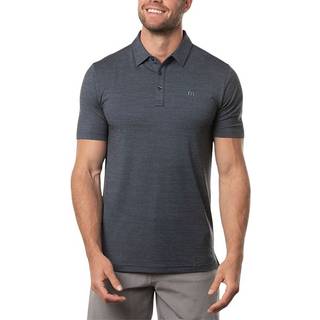 Travis Mathew The Heater Polo Vintage Indigo/Black XXL