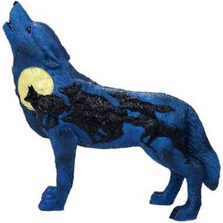 Pacific Giftware The Wolf Spirit Collection Night Rush Wolf Collectible figur Figur Howling Wolf 6.25L