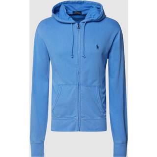 Polo Ralph Lauren Herren Hoodie Sweatjacke blau unifarben