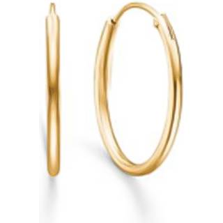 Mads Z Creole 10 mm Øreringe 8 kt. Guld 8310526 - Dame - Gold