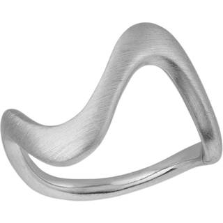 ByBiehl Wave Ring i sølv, stor - Str. 56