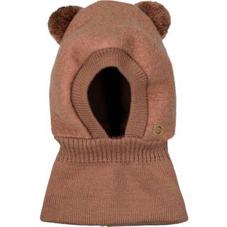 Mikk-Line Uld Balaclava w Strik - BURLWOOD
