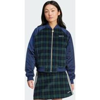 Tartan Collegiate jakke - Night Indigo / Black / Shadow Green - XS