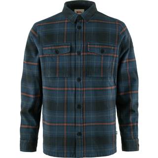 Fjällräven Men's Övik Lite Padded Shirt Dark Navy/Indigo Blue, Dark Navy-Indigo Blue, M