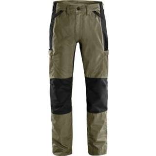 Fristads 130804 Service stretch bukser 2540 LWR / Arbejdsbukser Khaki/Sort D92