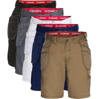 ENGEL Combat håndværkershorts med hængelommer Sort 6761-630 128