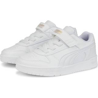 Puma RBD Game Low Sneakers Kids, White, Size 30, Shoes - Gold - 30