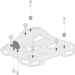 SW-Motech Adaptersæt til SW-Motech Adventure-rack bagageholder