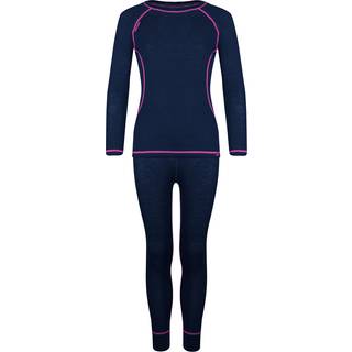 Trollkids Girl's Merino Baselayer Set Merino undertøj Børn størrelse 104 farve blå