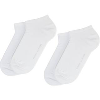 Tommy Hilfiger 2-pak Women Sneaker Sock - White - Str 35/38 * Kampagne *