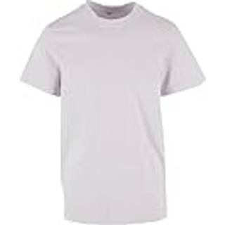 Build Your Brand BY190 Acid Washed Round Neck Tee Soft Lilac XS