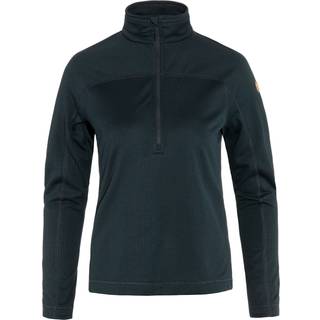 Fjällräven Women's Abisko Lite Fleece Half Zip Fleecesweatere Damer størrelse L farve blå