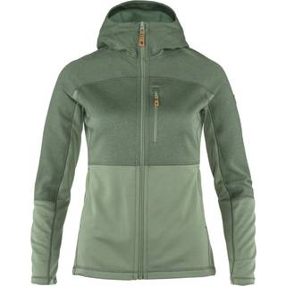 Fjällräven Women's Abisko Trail Fleece Fleecejakke Damer størrelse M farve grøn/olivengrøn