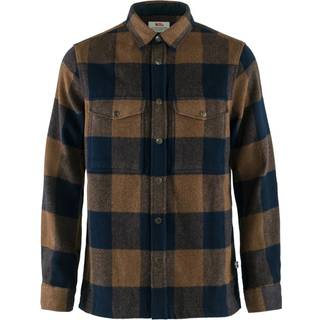 Fjällräven Men's Canada Shirt Chestnut/Dark Navy, Chestnut-Dark Navy, XXXL