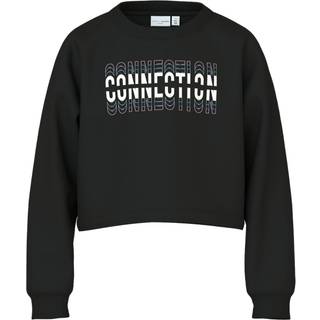 NAME IT Kort Sweatshirt Vanita Black