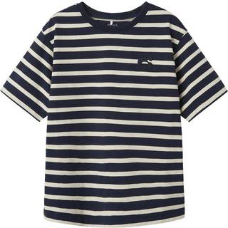 Name It T-shirt Navy Blazer Med Striber