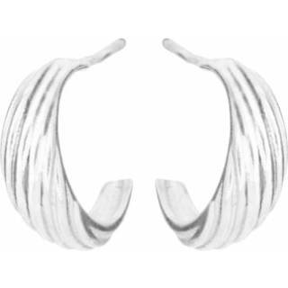 Susanne Friis Bjørner Øreringe - SFB - Sølv øreringe med bølger - 5651-11