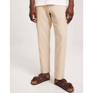 Selected Brody Straight Fit Linen Pants Incense