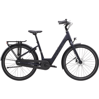 Trek Elcykel Hybrid District+ 1 Lowstep Matte Deep Dark Blue
