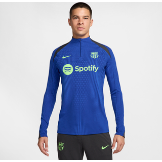 Maskinstrikket FC Barcelona Strike Elite Third Nike Dri-FIT ADV-fodboldtræningstrøje til mænd - blå