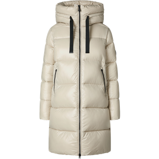 Isabel Hooded Coat D45510 W Rainy Beige (M/L)