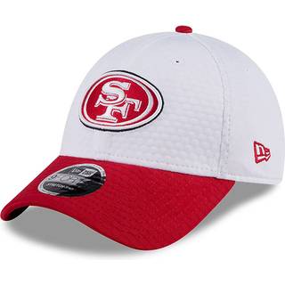 San Francisco 49ers NFL Training 2024 White 9FORTY Stretch Snap Cap newera adult unisex White newera adult unisex White newera adult unisex White newe - Osfm