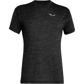 Salewa Puez Melange Dry S/S Tee T-shirt Herrer størrelse 62 farve sort