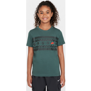 Nike Sportswear-T-shirt til større børn - grøn - XL