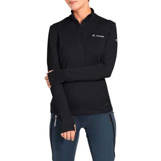 Vaude Women's Livigno Halfzip II Fleecesweatere Damer størrelse 44 farve sort