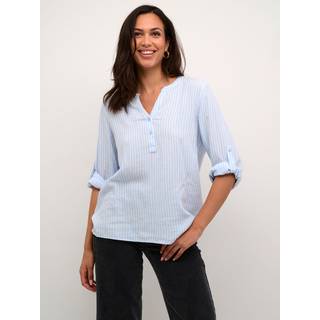 Kaffe KAmilia Bluse - Blå - Str 34 - Damer