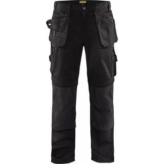 Blåkläder 1538 Håndværker Buks zip-off / Håndværker Arbejdsbuks zip-off - C156 - Sort