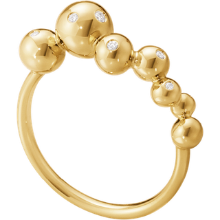 MOONLIGHT GRAPES Ring (str. 51), Georg Jensen, 18 kt. guld