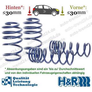 H&R Sænkningssæt Ford Focus IV Turnier/SW DYB, 2WD, Modell 2015,