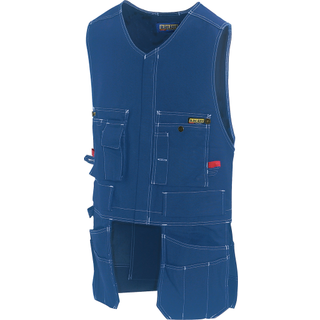 Blåkläder Vest med sømlommer - Marineblå - XL