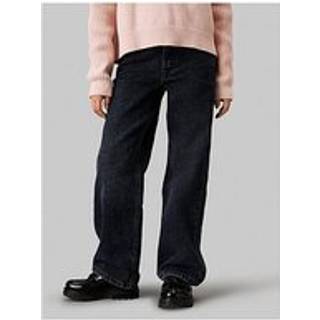 High Rise Wide Leg Jeans - Denim - 8