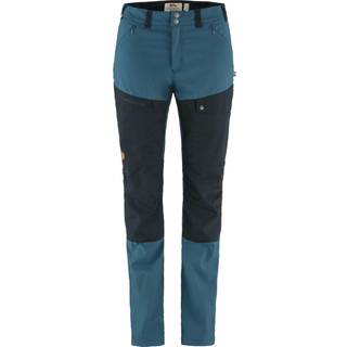 Fjällräven Women's Abisko Midsummer Trousers Trekking bukser Damer størrelse 44 - Regular - Fixed Length farve blå