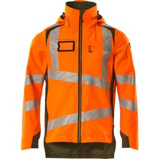 Mascot Skaljakke hi-vis orange/mosgrøn m