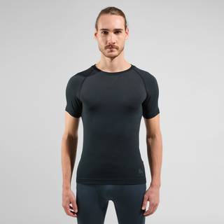 Odlo Performance Light Crew Neck Running Shirt Men - Black, Size S - black