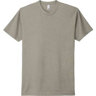 Unisex CVC Crewneck T -shirt - White - 5XL (D0102HI900A)