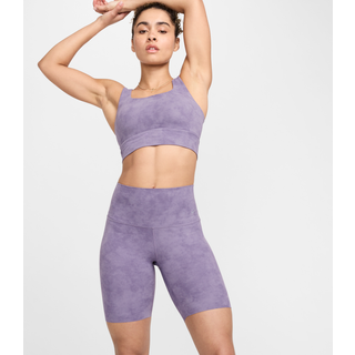 Shorts Nike W NK DF ZENVY HR 8IN TDYE SHRT fn3159-509 Størrelse M