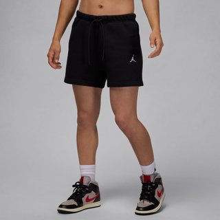 Jordan Brooklyn Fleece-shorts til kvinder - sort - L (EU 44-46)